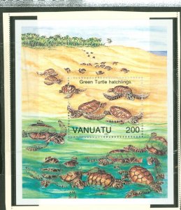 Vanuatu #581 Mint (NH) Souvenir Sheet