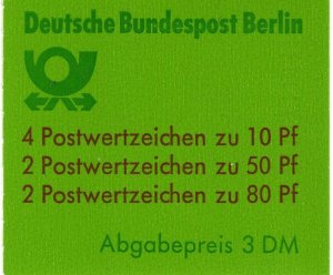 Germany #9N552a Complete Booklet CV $22.50 (S11031)