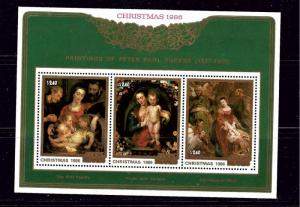 Cook Is 922 MNH 1986 Christmas Souvenir Sheet