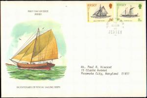 Jersey, Worldwide First Day Cover, Ships
