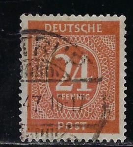 Germany AM Post Scott # 544, used