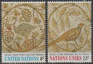 UN  #201-2  MNH F-VF (V3861)