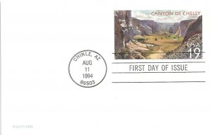 Scott# UX176 US Postal Card FDC