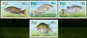 Fiji 1990 Fresh Water Fish Set of 4 SG806-809 V.F MNH