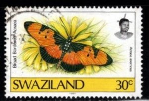 Swaziland - #510 Butterflies - Used