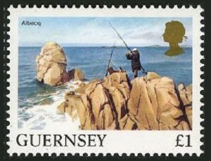 Guernsey 301,MNH.Michel 297. Albecq.1984.Fishing.