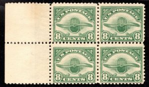 *KAPPYSstamps 17909 USA C4 BLOCK NEVER HINGED NH F-VF
