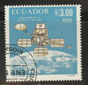 Ecuador Scott 753-753C used CTO stamp