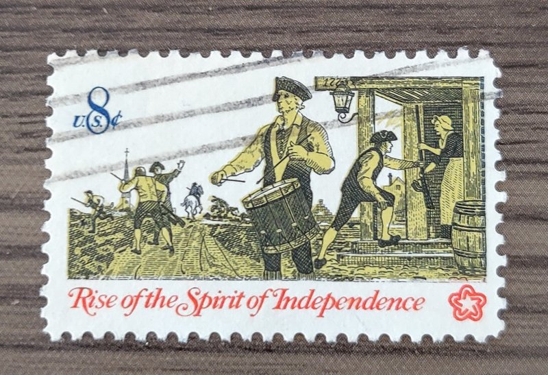 1973 US 8c Rise of the Spirit of Independence #1479 | United States