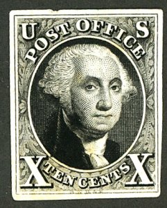 U.S. #2P PROOF WITH PF CERT ON INDIA