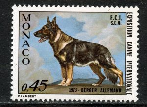 Monaco # 879, Mint Never Hinge.