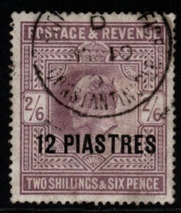 BRITISH LEVANT SG11 1903 12pi on 2/6 LILAC FINE USED