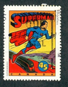 Canada #1579 Superman used single