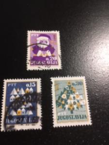 Yugoslavia sc 842-844 uhr