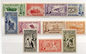 Falkland Is. 107-177 Mint Hinged & MNH