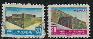 Peru RA50-51 Used 1967 issues (an7067)