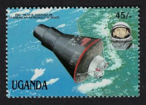 Uganda Shepard First American in space 1987 MNH SG#575 MI#532 SC#552