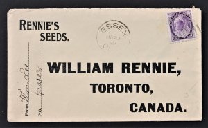 Canada 1899 ERROR Stamp Sc# 76 XF/Superb Excellent Centering Dot Above Left Eye