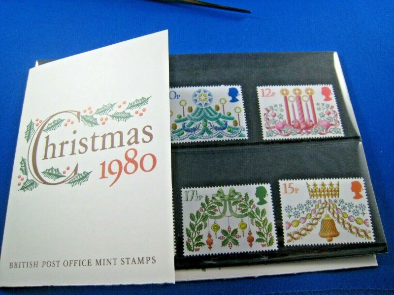 GREAT BRITAIN PRESENTATION PACKS - LOT OF 10 MNH - 1980 TO 1996