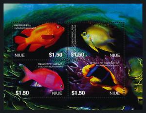 Niue 784,787 MNH Tropical Fish