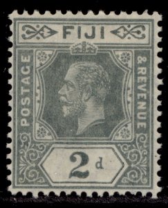 FIJI GV SG128, 2d greyish slate, M MINT.