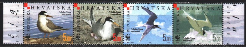 Croatia. 2006. 774-77. Birds, WWF, fauna. MNH. 