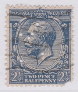 Perfin on GB UK GREAT BRITAIN Stamp Used A29P40F37829-