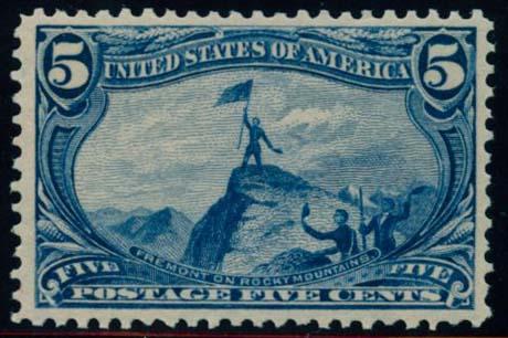 US Scott #288 Mint, VF, Never Hinged