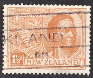 New Zealand Scott 167 F to VF used.  FREE...