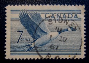 Canada #320 CDS Cancel Sidney, BC  {ebhs75}