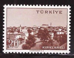 TURKEY Scott 1373 MNH** 32.5x22mm stamp