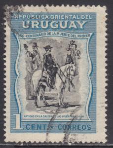 Uruguay 587 Gen. José Gervasio Artigas 1952