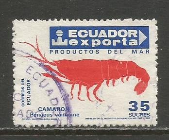 Ecuador    #1133  Used  (1986)  c.v. $0.55