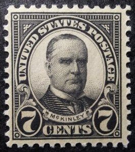 StampGeek Scott #559,  McKinley,  Flat Press,  PERF 11,  MINT, VF, NH, OG