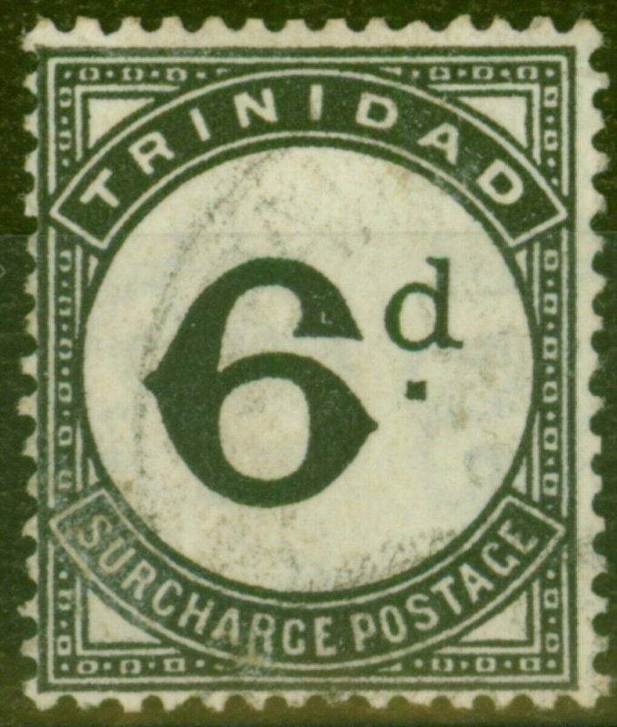 Trinidad 1945 6d Black SGD23 Fine Used 