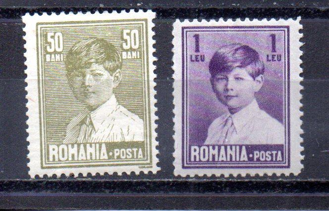 Romania 322-323 MH