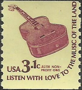 # 1613 MINT NEVER HINGED GUITAR