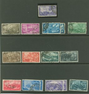 Italy #495-506/E26 Used Single (Complete Set)