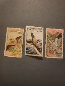 Stamps Mauritania Scott #C29-31 nh