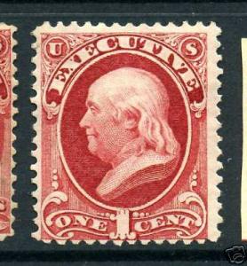 Scott #O10 Official MintStamp with Cert (Stock #O10-2)