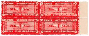 (I.B) Finland Railways : Temporary Railway Tax 1m