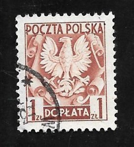 Poland 1953 - U - Scott #J144