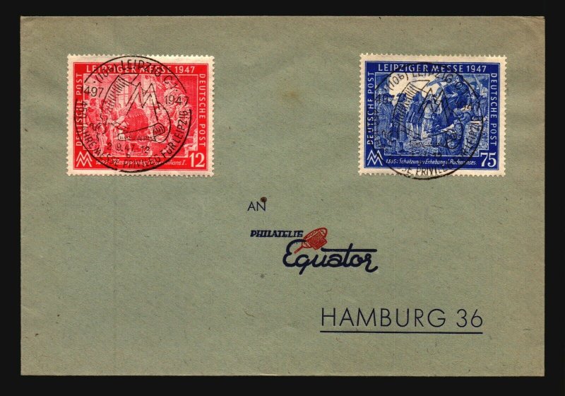 Germany Mi# 965 & 966 FDC - L1041