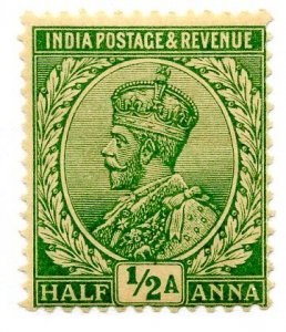 India, Scott #81, Mint, Never Hinged