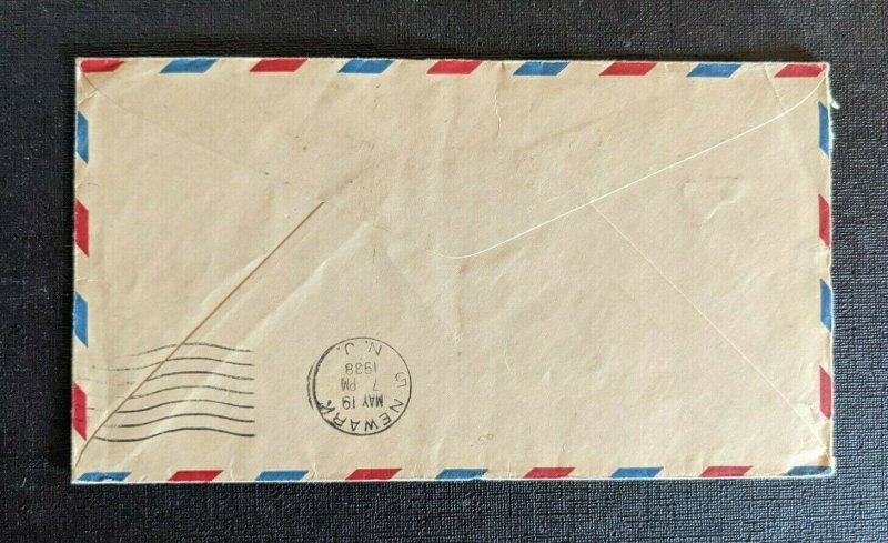 1938 Watertown CT First Flight Airmail Week Cover to Norfolk VA