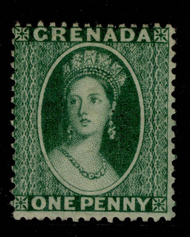 GRENADA SG14, 1d green to yellow-green, UNUSED. Cat £85.