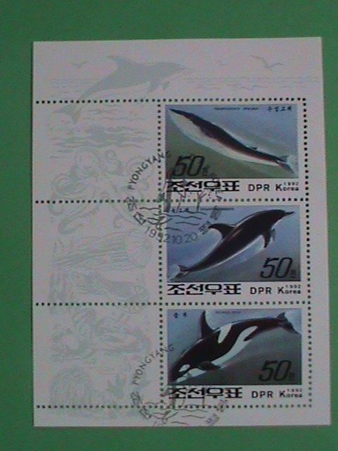 KOREA STAMP 1992  KOREA WALES. CTO- NOT HING  S/S SHEET