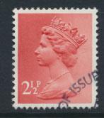 GB Machin 2½p  SG X929  Scott MH35 Used with FDC cancel  please read details