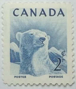 CANADA 1953 #322 Wildlife (Polar Bear) - MNH