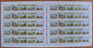 Australia 1989 39c Pastoral Era (se-tenant strip of 5) full sheet of 100 MUH**